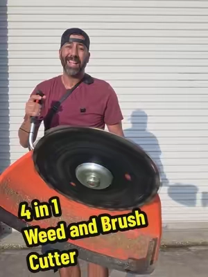 NE0-TEC 31cc 4-Cycle Gas Weed Wacker 4 in 1 String Trimmer/Edger 17" with 10" Brush Cutter x3 Rubber U-Handle & Shoulder Strap, Light Stable @NEO-TEC Garden #SummerVibes #dealsforyoudays #tiktokshopdealsforyoudays #tiktokshopcreatorpicks #summervibe 