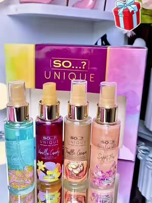 So…? Unique Body Mist Set - Perfumes for Women with Fresh, Floral, Sweet Scents - 6 Hour Wear Body Spray for Women - Travel Size Gift Set - 6 pcs Fragrance #tiktokshopsummersale 