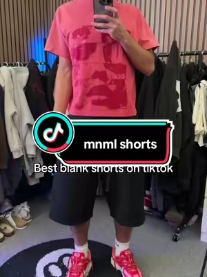 mnml Blank Shorts #mnml #sweatshorts 