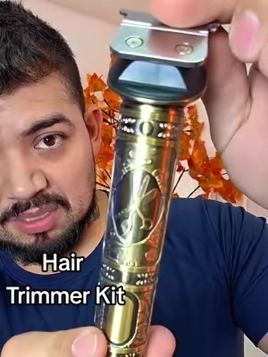 Vintage Dragon T9 Men's Hair Trimmer Kit - Professional 0-Gap Barber Clipper with LCD Display, Adjustable Speed,Cordless Rechargeable Long-Lasting Grooming Set for Beard, Hairline #shaver #trimmer #barber @SJWENMR 