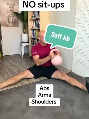You only have a kettlebell? Perfect! #SoftKettlebell #Kettlebell #merach 
