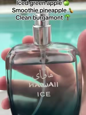 Hawaii ice, a fresh but also sweet and addictively good smelling fragrance.#creatorsearchinsights #budgetfragrance #smellgood #unisexfragrance #summerfragrance 