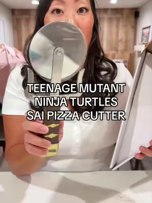 Yes I did need a Teenage Mutant Ninja Turtles sai shaped pizza cutter. #teenagutantninjaturtles #tmnt #pizzacutter #giftideasforhim #giftideasforfriends 