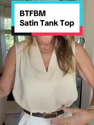 Replying to @USER80591675000000  Satin tank tops for work 👌 #WomensFashion #Businesscasual #TankTop #SatinTop #workoutfitinspo @btfbm_us 