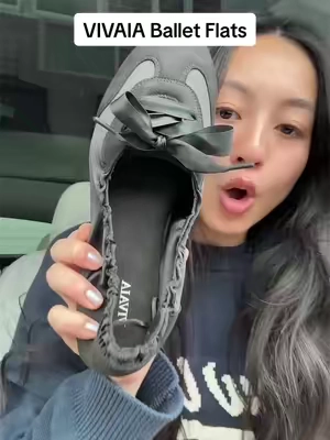 I have had these for a year and they go with so many outfits.  #shoes #ballerflats #vivaia #cuteflats #tiktokshopsummersale 