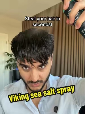 #seasaltspray #hairstyle #vikingrevolution 