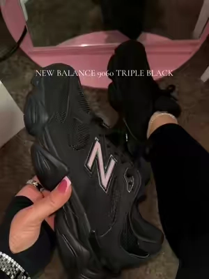 🖤 #9060newbalance #sneakers #9060blackcat #9060tripleblack 