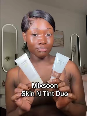 K-beauty makeup that actually looks like skin ✨ Pairing the mixsoon Bean Sunscreen SPF 50 with the PDRN Collagen Tinted Moisturizer gives me lightweight coverage, a healthy glow, and zero white cast. The perfect everyday combo for protected, natural-looking skin. @mixsoon 💛 #KBeauty #NoWhiteCastSunscreen #TintedMoisturizer #SPF50 #GlassSki