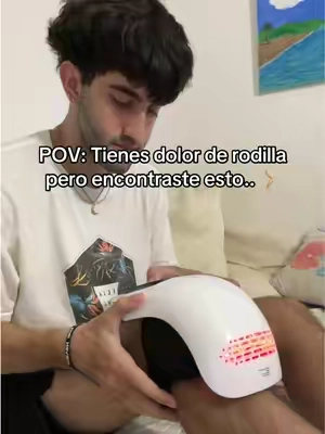 Se siente bien relajante esto #kneepain#kneepainrelief#kneemassager#kneesurgery#tiktokshop