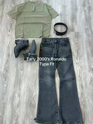 #mensfashion #flarejeans #streetwear 