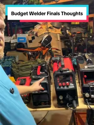 I wanted to do this separate video breaking down my thoughts on all four of the welders I just went through reviewing. Take my opinion with a grain of salt as I’m brand new to welding but as a newbie looking for a budget but good welder I hope this helps other newbies find the right welder for themselves! #welder #welders #welding #weldernation #tiktokshopcreatorpicks 