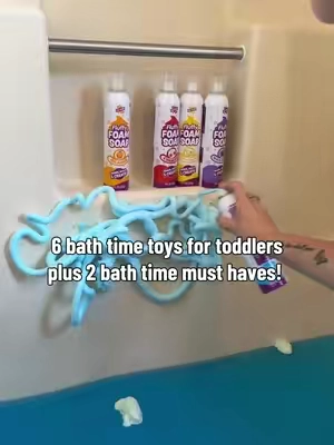 These bath time toys are so much fun if you have a toddler! My toddler loves them all!  #tubworks #bathtime #bathtoys #momfinds #bath 