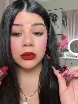 #velvetlipcream #lipcream #mattelip #darkredlipstick #creamymattelipstick 