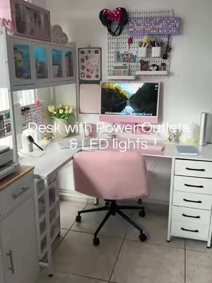 Replying to @Stitch #desk #gamingdesk #wfhdesk #desksetup #TikTokShopSummerSale 