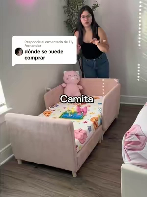 Respuesta a @Ely Fernandez camita para niños 3 -1 🎀✨#bed #toddler #babybed #kidsbed #furniture @LILYPELLE 