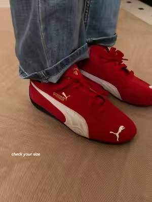❤️❤️❤️ #flykicks #ttsneakerweek #tiktokshopsummersale #puma #redshoes 