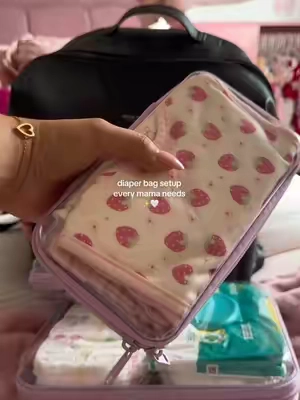 organization hack you’ll actually love 🤍 #diaperbag #organization #organizationhacks #organizedmom #momlife 