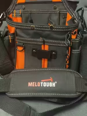 Melotough Electrician Pouch Bag #electrician #electriciantoolpouch #toolbag #electriciantools #hvactechnician 
