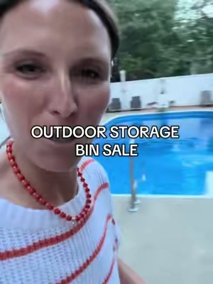 I can’t survive without these. #storage #outdoor #patio #storagebin #organization 