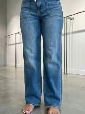 #baggyjeans #widelegjeans #denimpants 