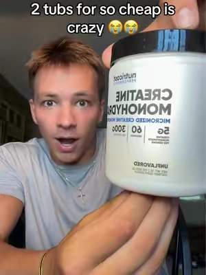NUTRICOST CREATINE + PREWORKOUT FLASH SALE ‼️ #nutricost #nutricostsupplements #creatine #preworkout #tiktokshopsummersale 