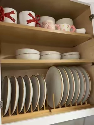 La satisfacción más grande 😌 #vajillas #kitchen #kitchenorganization #kitchendecor #vajillas 
