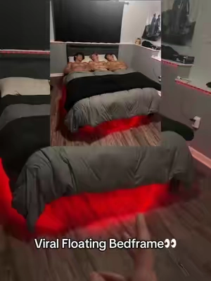 Headboard not included tho #bedframe #steelbedframe #roomideas #coolsrooms #mattress 