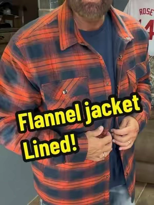 @Magcomsen thick lined shirt jacket warm for this fall and winter! Plaid flannel rustic looking jacket with interior pocket and snap buttons and 5 pockets total. Flannel heavy shacket#tiktokshopcreatorpicks #tiktokshopsummerturnup #dealsforyoudays #summerwins #SummerVibes 
