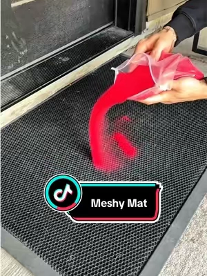 whoever invented these I hope you’re rich  #muddymat #doormat #CleanTok #muddypaws #dirty 