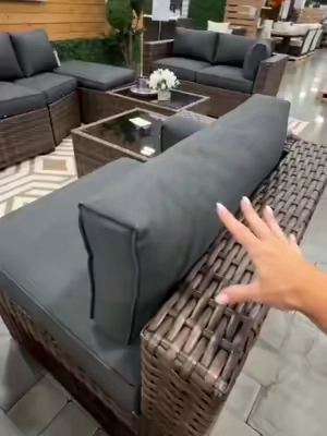 #outdoorfun #sectionalsofa #outdoorliving #Outdoors #tiktokshopping 