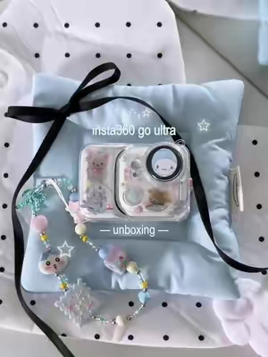 [¯◉°] ⋆˙⟡ my dream vlogging camera of all time (˚ ˃̣̣̥⌓˂̣̣̥  )づ♡ so blessed to have been gifted this! i cannot wait to record vlogs, take photos and make more memories with it!  ── .✦ should i chase my dreams and start posting longer vlogs on youtube using this camera? :O #insta360 #camera #vloggingcamera #insta360goultra #foryoupage 
