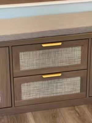 Entryway bench with shoe organizers 🙌 #bench #entrywaydecor #shoeorganizer #tiktokshopsummersale #tiktokshopcreatorpicks 