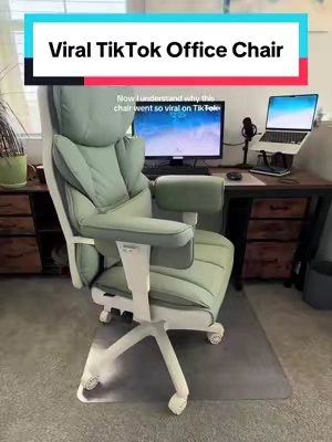 You spend 8 hours a day in your office chair, at 5 days per week that’s 86 FULL DAYS a year. And at that price? No wonder this chair went so viral on TikTok. #officechair #deskchair #workfromhomesetup #workfromhome #homeofficedecor 