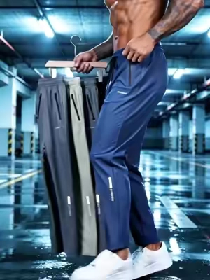 Summer Quick Dry Pants For Men#QuickDrypants #StretchPants#Athletic pants#MensTrousers#Outdoorpants 