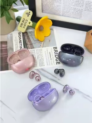 Auriculares con clip abierto INSONIXN, auriculares inalámbricos Bluetooth 6.0, micrófono incorporado y gancho para la oreja, cómodo de usar, tiempo de reproducción de calidad de sonido de alta fidelidad de 36 horas, auriculares de decoración para mujer sk 50 para deportes y fitness tiktokshopspr #DealsForYouDays #summervibes #imprescindible #tendencia #fyp #util #esencial #gadgetviral #viral #parati #recomendado #comprarentiktok #tiendadetiktok #compraya #bonito #calidad 