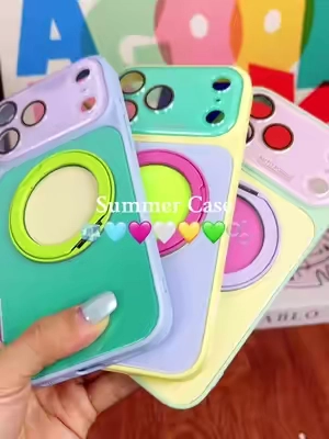 🌈 Simple, colorful, and actually really aesthetic ✨💖✨#phonecase #aesthetic #summervibe #dopaminedecor #fyp  