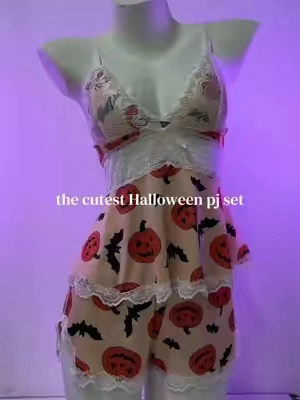 Girls, add this pajama for your cart 🛒 #nightwear #sleepwear #lace #halloween #pajamas 