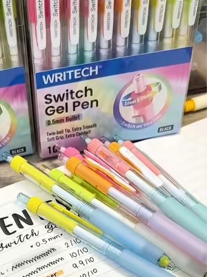 Replying to @lili These are my favorites! RN, teacher, and leftie approved ✅.💙Me whenever I see pretty pens: Add it to the cart 🎶 These pens really are pretty tho! And write smoothly 😍#pen #stationery #cursive #nurselife #tiktokmademebuyit 