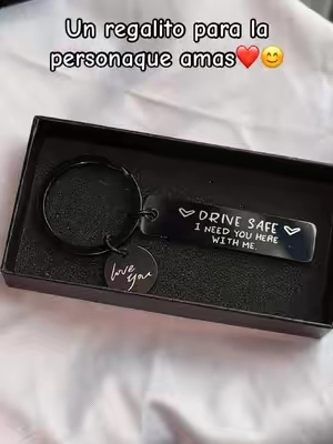 “Drive Safe” Keychain: I need you by my side to drive safely #fyp#keychaindrivesafe #drivesafe #keychain #whoknows l
