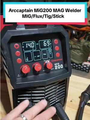 I’m in love with this machine…it’s hitting well above its price in quality, fit and feel so far! @ARCCAPTAIN really made something special with this multi-function welder! #welder #welding #weld #weldernation #tiktokshopcreatorpicks 