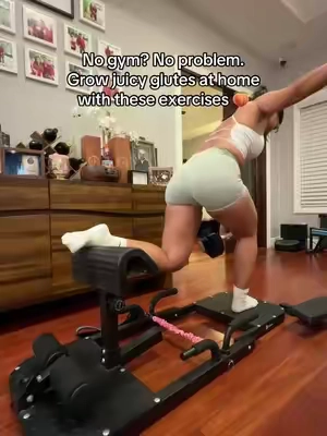 Don’t waste your money on a gym membership that you don’t even go to! This one is affordable and you can build your body in the comfort of your own living room 🍑💕#gluteworkout #athomeworkout #glutegrowth #tiktokshopcreatorpicks #creatorsearchinsights 