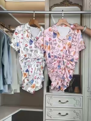 #pajamajam #twopieceset #comfy#OOTD#tchic 