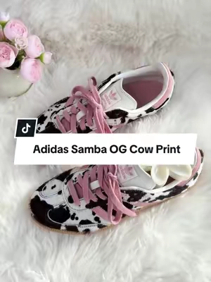 Adidas Samba OG Cow Print #adidas #samba #flykicks #tiktokshopsummersale #TTSneakerWeek 