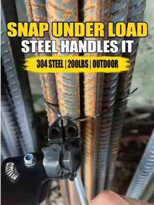 304 stainless zip ties. 200 lbs tensile. Stronger than plastic. 100 ties plus pliers. #ZipTiePliers #StainlessZipTies #MetalZipTies #cablemanagement #Tiktokshopsummersale