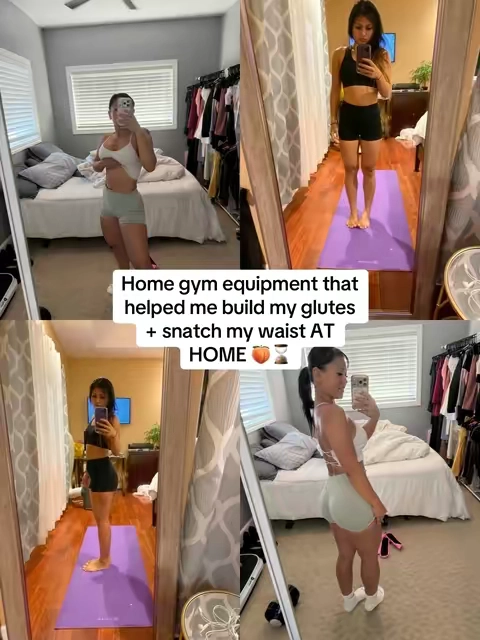 No fancy gym, just the right equipment, progressive overload, daily movement, and consistency. These are the pieces of home gym equipment that actually became part of my routine instead of collecting dust 😂 Which one would you add to your home gym first? 👀 #homegymequipment #gluteworkout #athomeworkout #tiktokshopcreatorpicks #creatorsearchinsights 