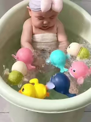 1 really want to recommend this bathing toy to you. There are children at home. Children don't like to take a bath. They cry when they take a bath. Be sure to look at this children's bathing toy, so that the baby likes to take a bath. It doesn't cry or make a fuss when taking a bath. And it's super safe. You don't need to plug it in or charge. The most important thing is that the price is really great and cost-effective now! T#funs #familytime #tiktokshop #toy#SummerVibes