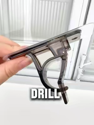 Have you try this no tool needed curtain rod holder?       #hook#curtainrodholder#tiktokshopbacktoschool#weeklysale#tiktokshopsummersale 