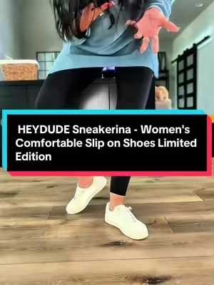 7:31 HEYDUDE Sneakerina - Women's Comfortable Slip on Shoes Limited Edition #TiktokShopCreatorPicks #tiktokshopbacktoschool 