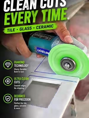 Diamond blade at this price? I'm stocking up #tiktokshopsummersale #LOZLIN  #tool #cutting #grinding