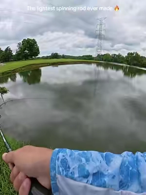 This thing is light and powerful! @Piscifun Fishing  #tiktokshopcreatorpicks #tiktokshopsummersale #piscifun #bassfishing #fishingrod 